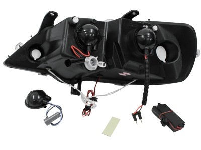 Headlights Opel Astra G Angel Eyes Ice CCFL