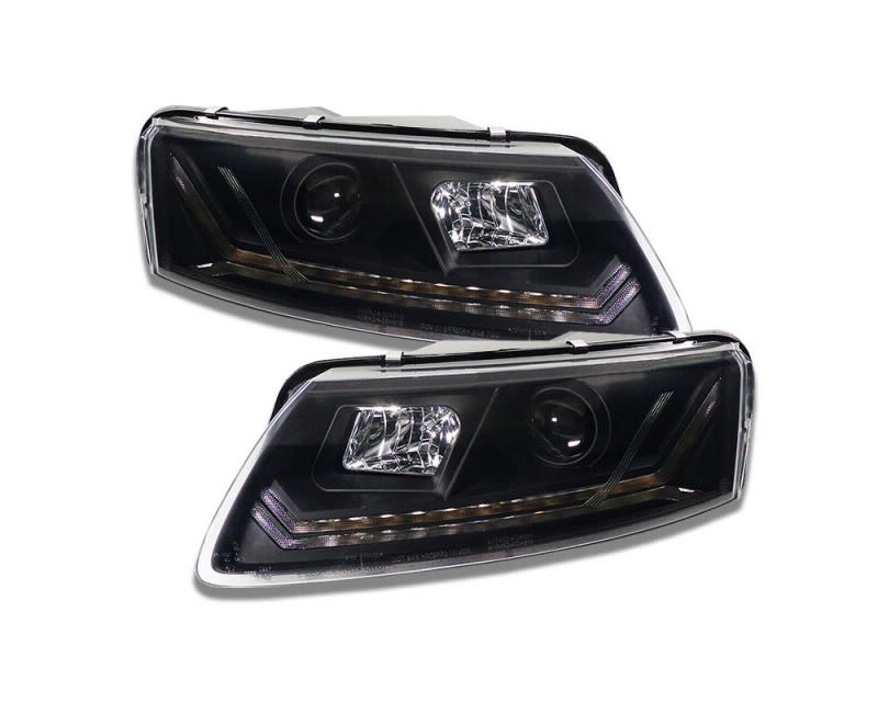 Headlights Audi A6 4F 09-11 Tube Dynamic LED black xenon