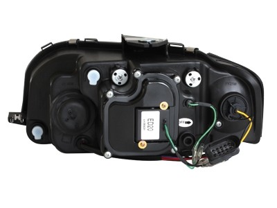 Headlights Audi A3 8P LED Devil Eyes Dayline Chrome