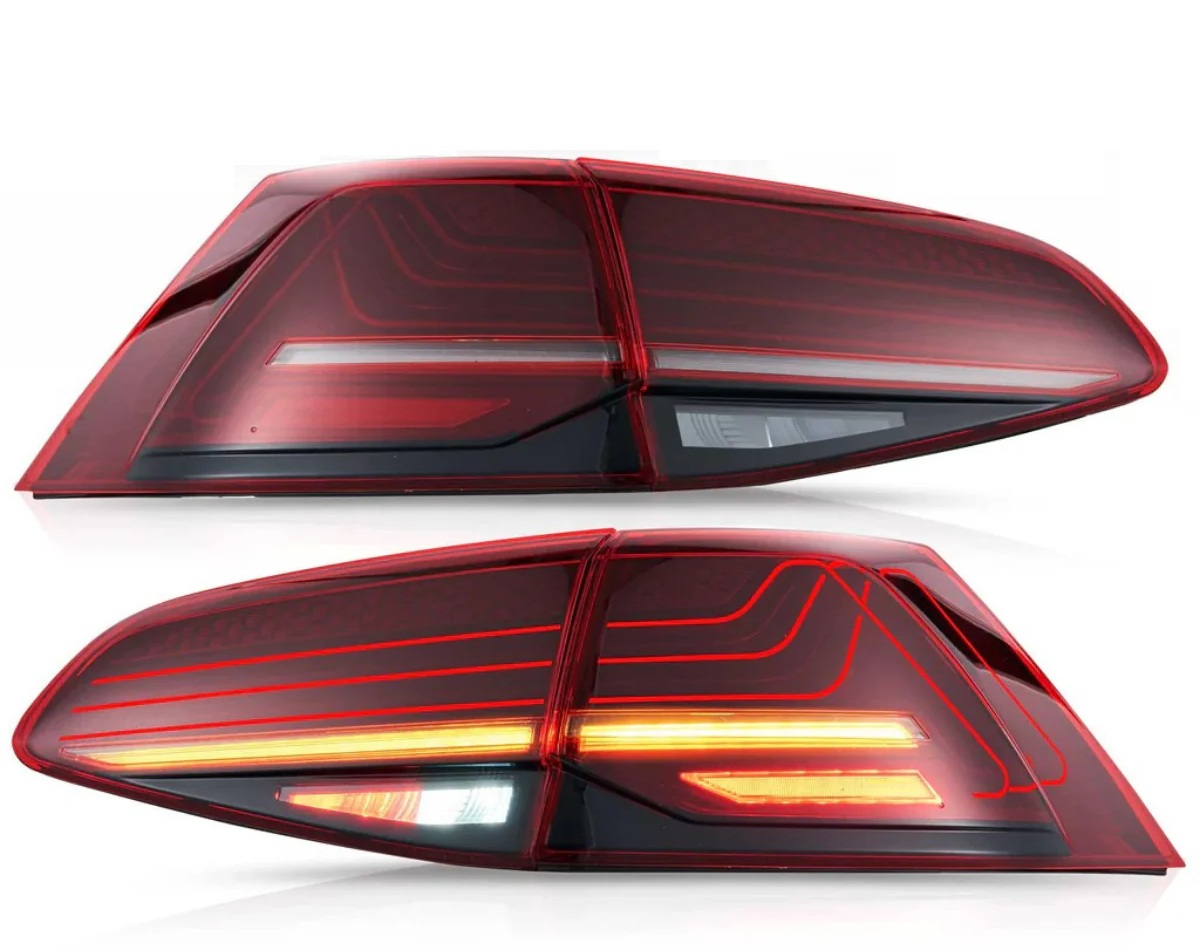 Taillights VW Golf VII Dynamic Facelift LED Cherry
