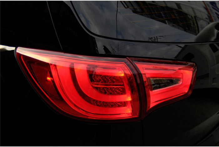 Tail Lights KIA Sportage III 10-04/14 Tube LED Smoke