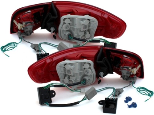 Taillights Audi A3 8P Sportback 04-08 red/Smoke