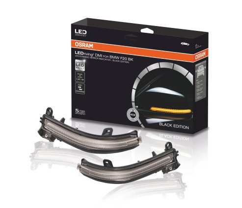 Turning signals BMW F20 / F21 / F52 / F22 / F23 Osram dynamic mirror Smoke