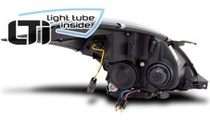 Headlights Suzuki Swift 10- Tube Light LED Chrome