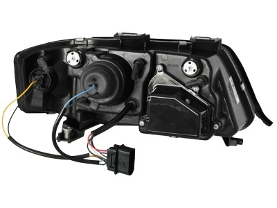 Headlights Audi A6 98-02 Devil Eyes Dayline Chrome