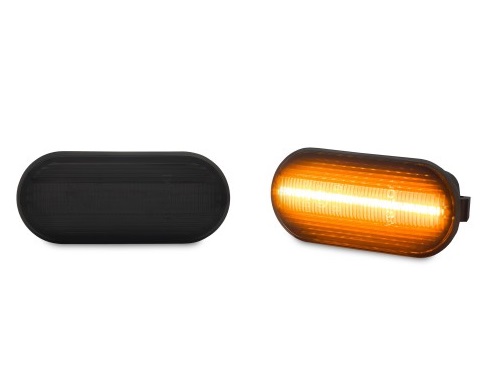 LED Side Indicators Tube Dynamic VW/Seat Black