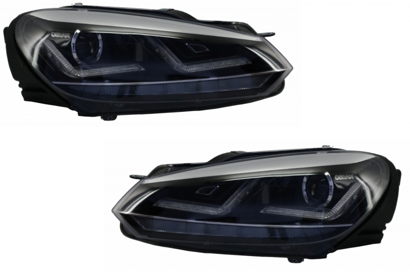 Headlights VW Golf VI OSRAM LEDriving XENARC Chrome Edition