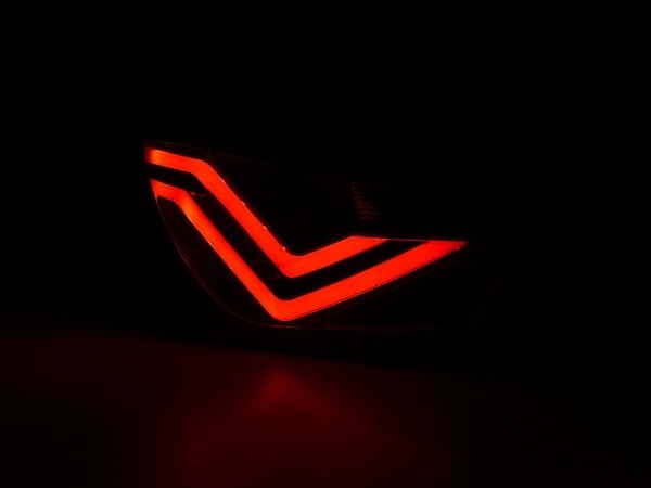 Rear lights Seat Ibiza 6J Tube Smoke 08-12 only 3-door