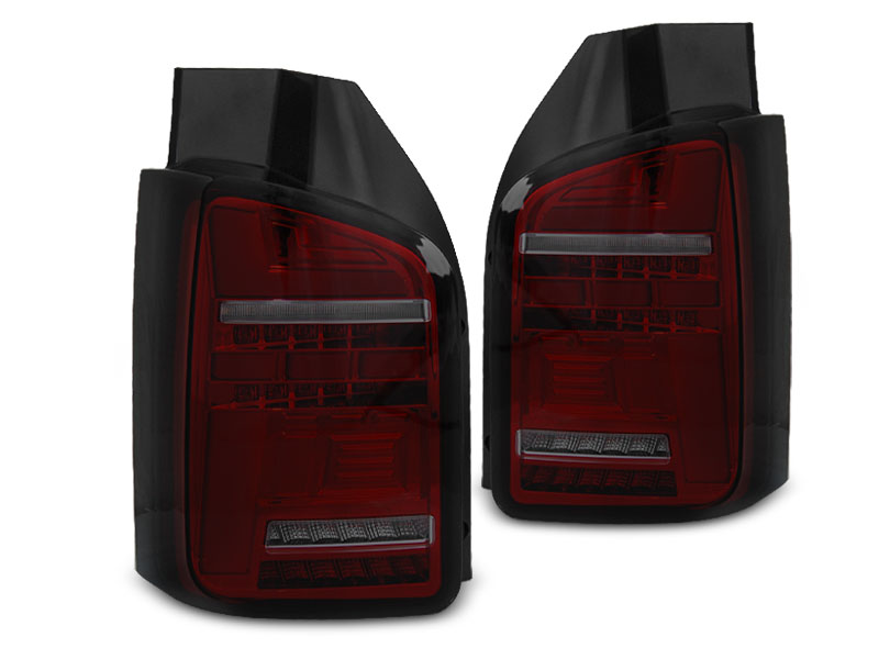 Taillights VW Bus T5 LED Tube Twin Doors