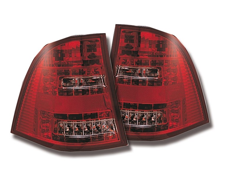 Taillights LED Mercedes ML W163 98-05 Red/Clear
