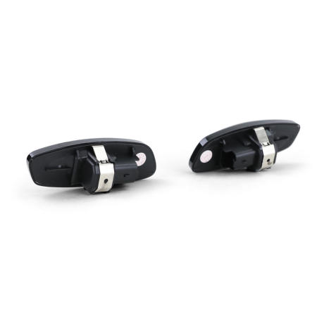 Side Indicator Lights Peugeot 207, 308, Citroën DS3, DS4, C3, C4 Dynamic LED Black-Chrome