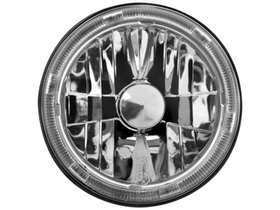 Headlights VW Golf II Angel Eyes clear Chrome