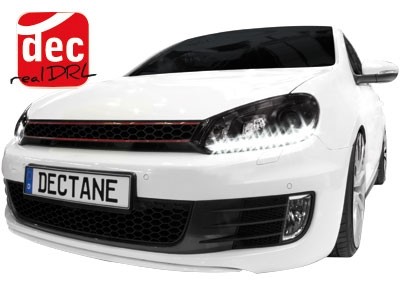 Headlights VW Golf VI Devil Eyes Dayline