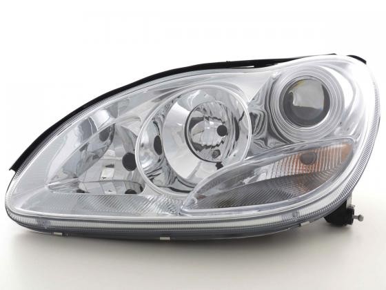 Headlights Mercedes-Benz S-Class Type W220 Year 02-05 Chrome